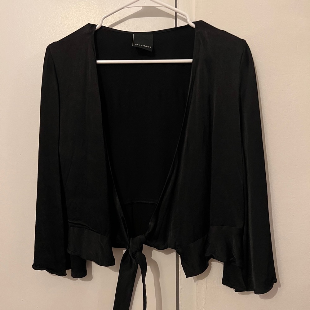 Black tie top